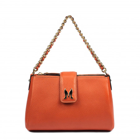 Borsa donna a tracolla 003g arancione