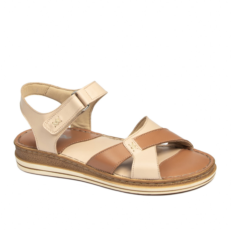 Sandali donna 5103 cipria combinato