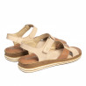 Sandali donna 5103 cipria combinato