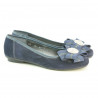 Ballerine donna 181 indaco velluto