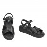 Sandali donna 5102m nero