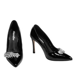Scarpe eleganti donna 1300 vernice nera