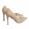 Scarpe eleganti donna 1300 vernice cammello