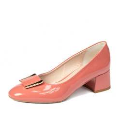 Scarpe eleganti donna 1321 vernice salmone