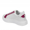 Scarpe sportive donna 6073 bianco+fucsia