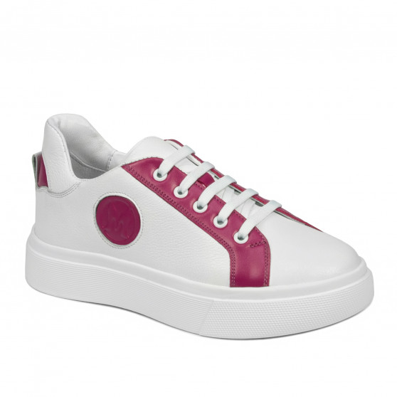Scarpe sportive donna 6073 bianco+fucsia