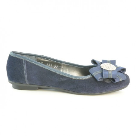 Ballerine donna 181 indaco velluto