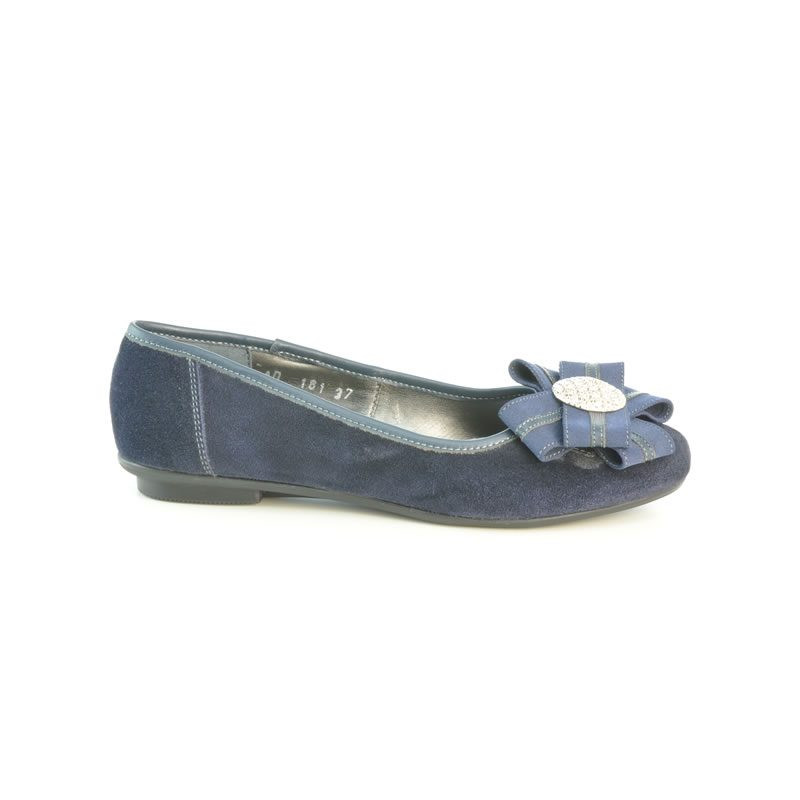 Ballerine donna 181 indaco velluto