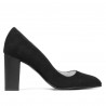 Scarpe eleganti donna 1278 nero antilope
