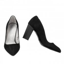 Scarpe eleganti donna 1278 nero antilope