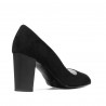 Scarpe eleganti donna 1278 nero antilope