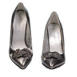 Scarpe eleganti donna 1279 argento madreperla
