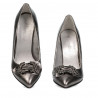 Scarpe eleganti donna 1279 argento madreperla