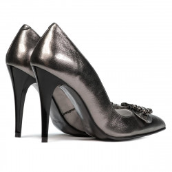 Scarpe eleganti donna 1279 argento madreperla