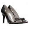 Scarpe eleganti donna 1279 argento madreperla