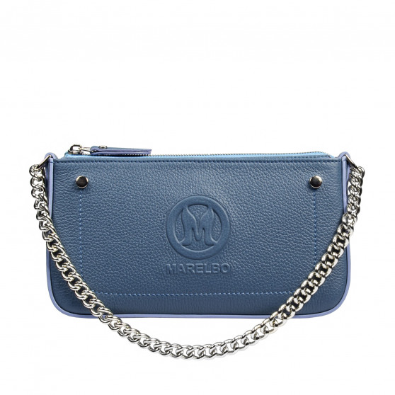 Borsa da donna a tracolla 024g 01 biz blu