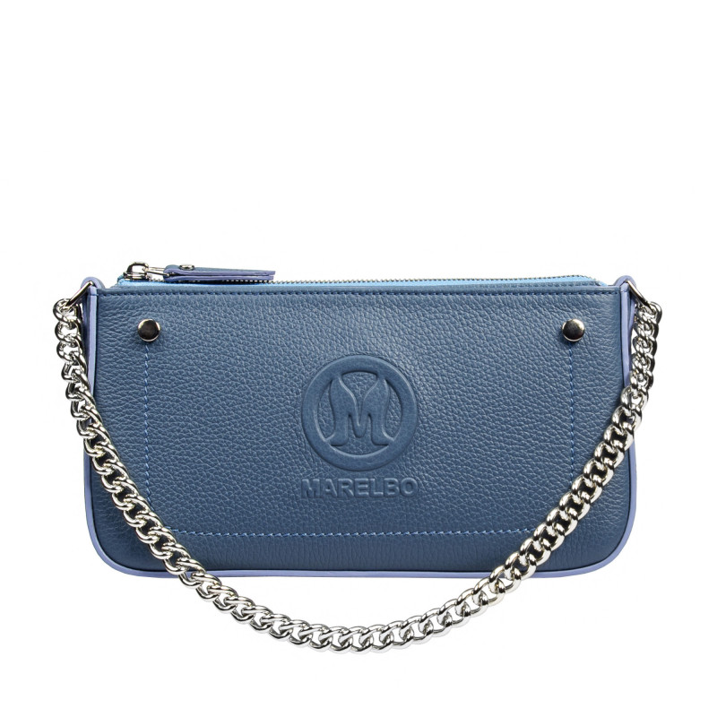 Borsa da donna a tracolla 024g 01 biz blu