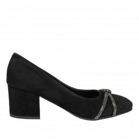 Scarpe eleganti donna 1336 nero antilope