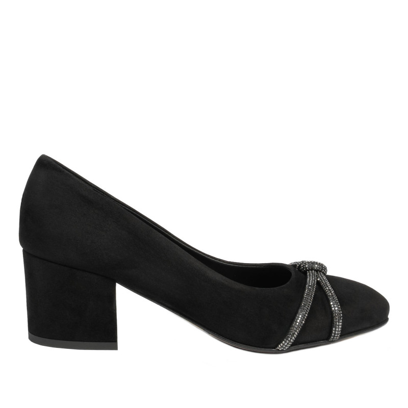 Scarpe eleganti donna 1336 nero antilope