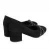 Scarpe eleganti donna 1336 nero antilope