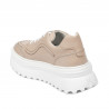 Scarpe sportive da donna 6074 cipria combinato