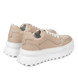 Scarpe sportive da donna 6074 cipria combinato