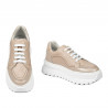 Scarpe sportive da donna 6074 cipria combinato