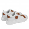 Scarpe sportive donna 6073 bianco+camello