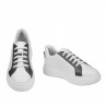 Scarpe sportive donna 6073 bianco+grigio