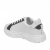 Scarpe sportive donna 6073 bianco+grigio