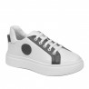 Scarpe sportive donna 6073 bianco+grigio