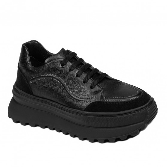 Scarpe sportive donna 6074 nero combinato