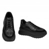 Scarpe sportive donna 6074 nero combinato