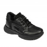 Scarpe sportive adolescenti 8001 nero combinato
