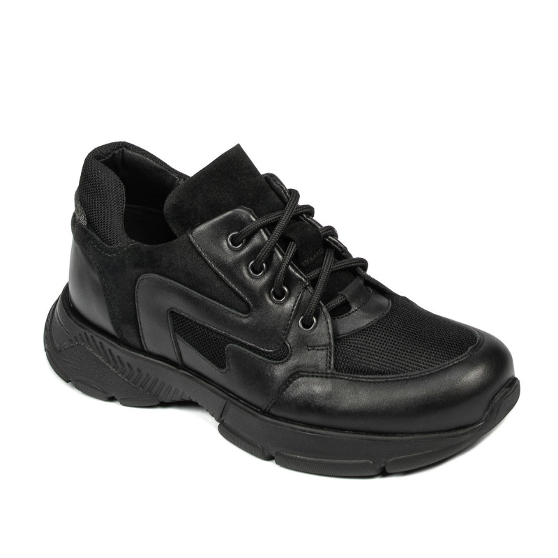 Scarpe sportive adolescenti 8001 nero combinato