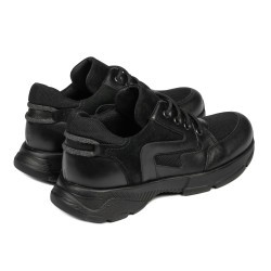 Scarpe sportive adolescenti 8001 nero combinato