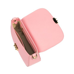 Borsa da donna a mano 022g rosa combinato