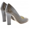 Scarpe eleganti donna 1214 croco marrone