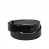 Cintura uomo 70b nero lucido