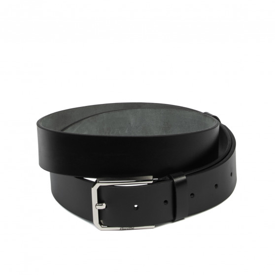 Cintura uomo 70b nero lucido