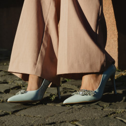 Scarpe eleganti donna 1300 baby blue lifestyle