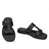 Sandali donna 5091 nero caviale
