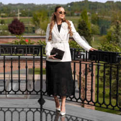 Scarpe eleganti donna 1300 bianco lifestyle