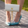 Scarpe eleganti donna 1312 azzurro lifestyle