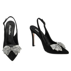 Sandali donna 1316 nero velluto