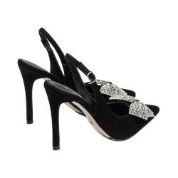 Sandali donna 1316 nero velluto