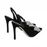 Sandali donna 1316 nero velluto