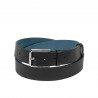 Cintura uomo 70b nero pressato
