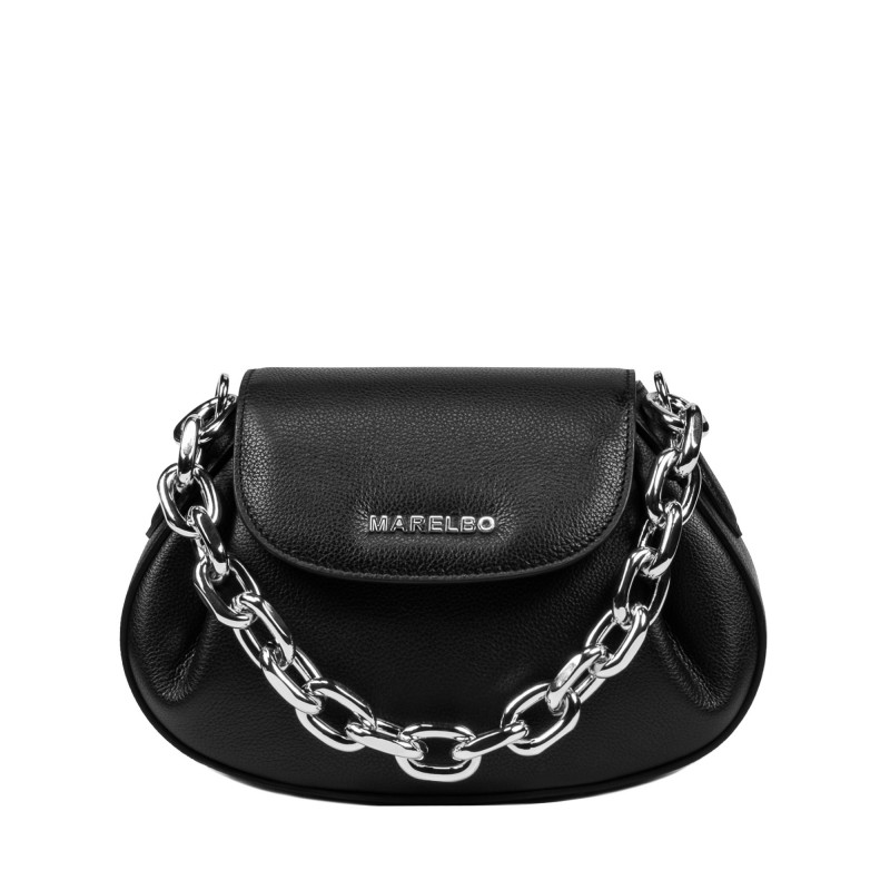Borsa da donna a spalla 027g 01 nero