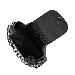 Borsa da donna a spalla 027g 01 nero